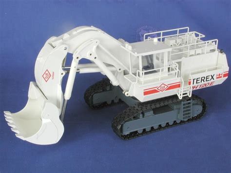 Buffalo Road Imports Terex Oandk Rh120e Mining Shovel White Mining
