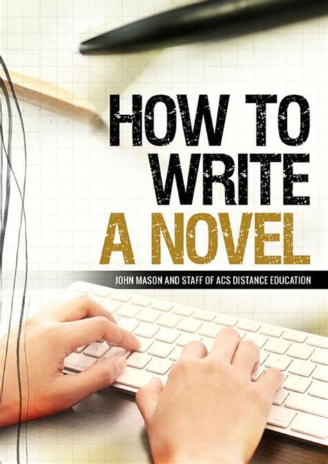 How To Write A Novel Pdf Ebook