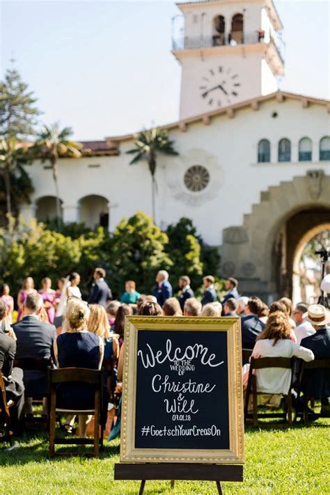 Stunning Handmade Santa Barbara Sunken Gardens Wedding