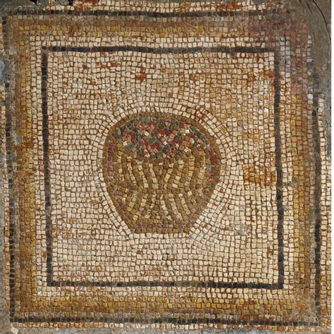 A Byzantine Mosaic Fragment 5th6th Century Ad Depicting In