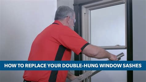 How To Replace Your Double Hung Window Sashes Youtube