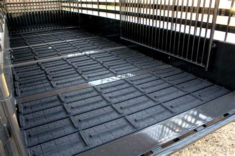 Rubber is the ideal material to use for van and trailer flooring due to its excellent durability and enhanced slip resistant properties. Galyean Livestock Trailer - GoBob Pipe and Steel