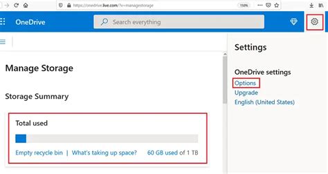 How To Check Onedrive Storage Space