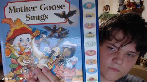 Play A Song Book Mother Goose Songs Youtube