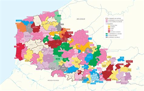 La Carte Du Nord Vacances Guide Voyage