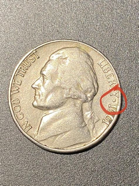 1961 D Star Nickel Error Coin In 2021 Error Coins Rare Coins Worth