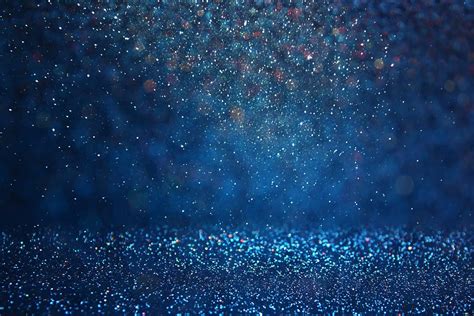 100 Sparkly Blue Background S
