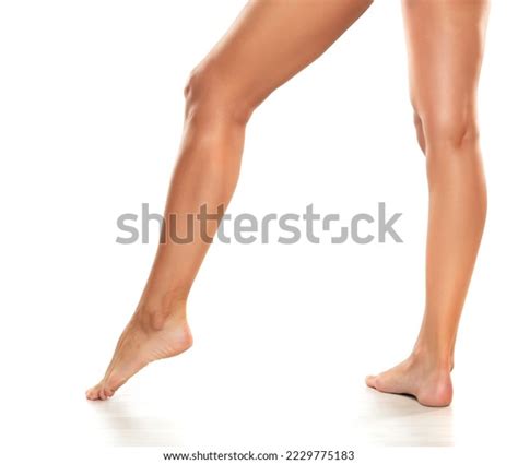 Side Profile View Beautiful Women Legs Stock Photo 2229775183