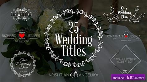 You found 5,819 wedding after effects templates from $7. wedding » Free After Effects Templates | Videohive Free AE ...