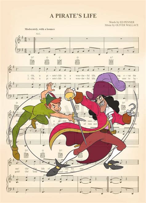 Peter Pan Captain Hook Song Pansi