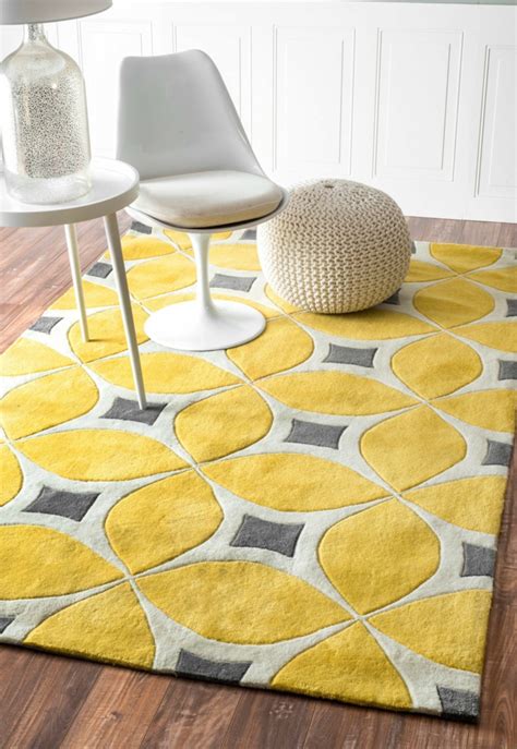 Doch gelb ist nicht gleich gelb: Gelber Teppich für eine frische und strahlende ...