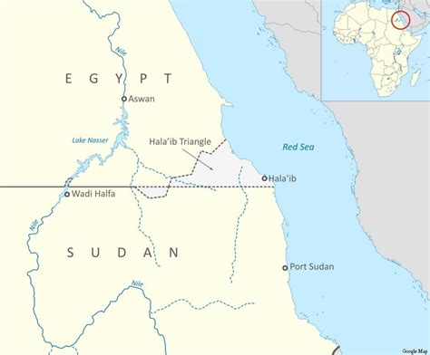 Sudan Slams Egypts Attempt To Include Disputed Region On Its Map
