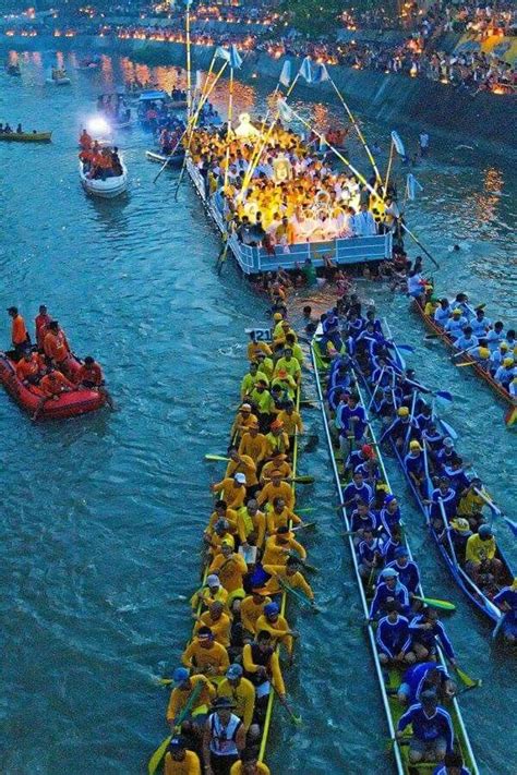 Our Lady Of Penafrancia Fluvial Procession Naga City Bicol River