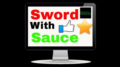 Sword With Sauce Episode 1 Youtube