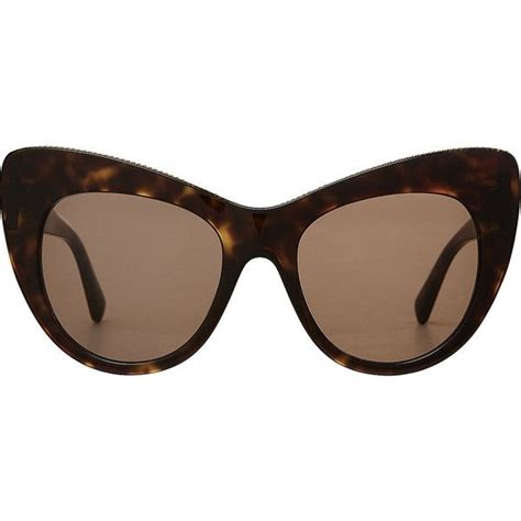 Stella Mccartney Oversized Cat Eye Sunglasses 450 Tnd Liked On Polyvore Featuring Accessories