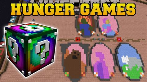 Minecraft Hearthstone Hunger Games Lucky Block Mod Modded Mini