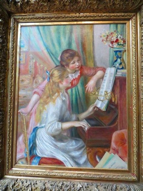 ピアノを弾く少女たち オルセー美術館 ルノワール Jeunes Filles Au Piano1892 ルックサンブール美術館まで 「きらりの旅日記」 楽天ブログ