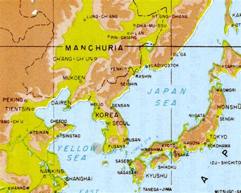 28 Manchuria On A Map Maps Database Source