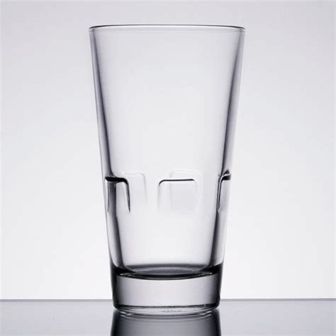 libbey 15964 optiva 12 oz stackable beverage glass 12 case