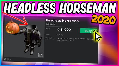Roblox Headless Horseman Released Should You Buy It Youtube