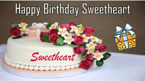 Happy Birthday Sweetheart Image Wishes Youtube