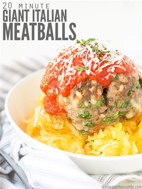 Large Italian Straightforward Meatball Recipe Video Curious Appetite