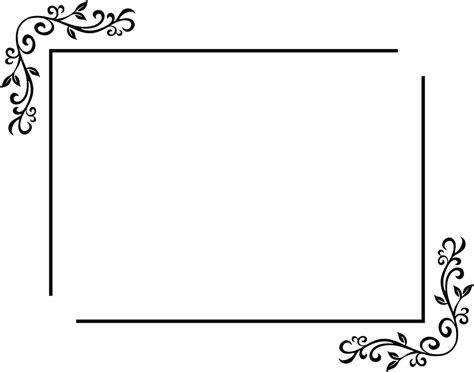 Rectangle Border Vector At Vectorified Com Collection Of Rectangle