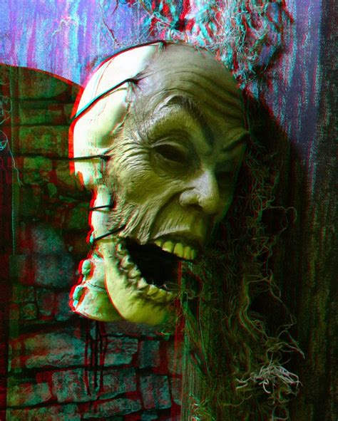 3D Picture Of The Day: Scary Face