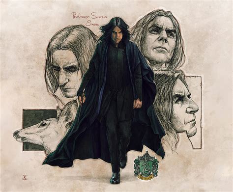 Professor Severus Snape Fanart By Vladislavpantic On Deviantart