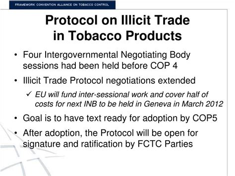 Ppt The Framework Convention On Tobacco Control And The Un Hlm On Ncds Chris Bostic Framework