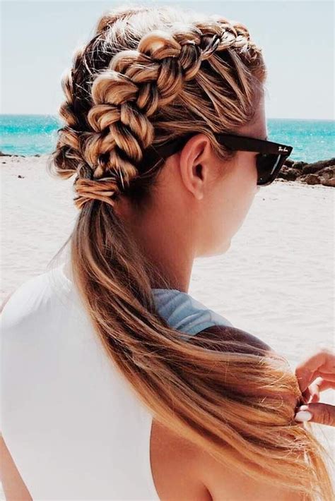 51 Easy Summer Hairstyles To Do Yourself Kapsels Schattige Kapsels