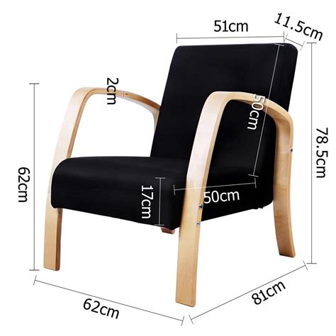 Reversible sofa protector armchair throw settee furniture waterproof slip cover. Artiss Wooden Armchair with Cushion - Black