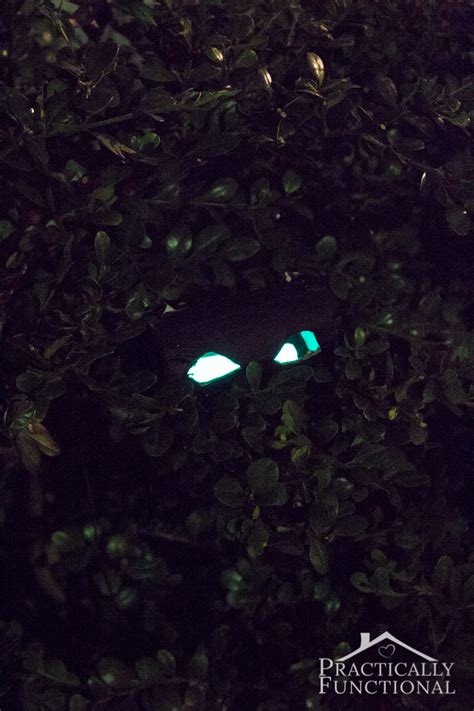 Diy Spooky Glow Stick Eyes Practically Functional