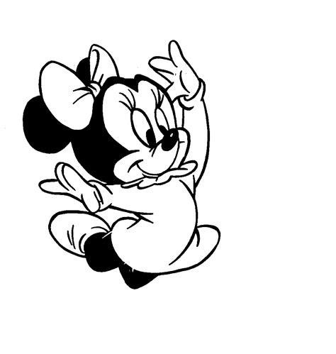 Ver más ideas sobre minnie para imprimir, minnie, cumpleaños de minnie mouse. Minnie baby para colorear, imprimir y pintar