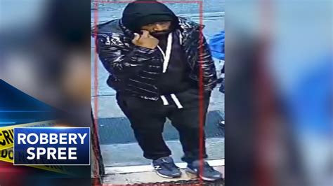 Philadelphia Police Search For Suspect Wanted In Multiple Robberies