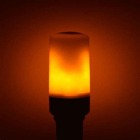 Dynamic Flame Flickering Led Night Light Fire Burning Flame Lamp Fire Bulb Holiday Chirstmas