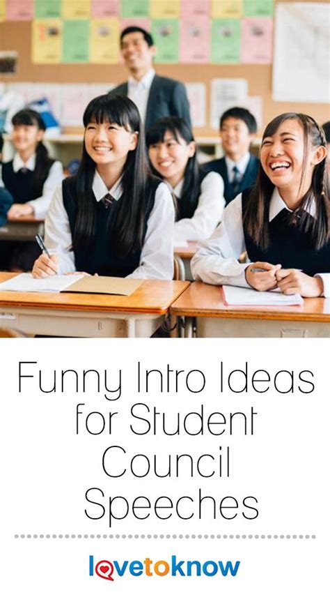 Funny Intro Ideas For Student Council Speeches Lovetoknow Student