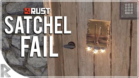 SATCHEL RAID FAILURE Rust Solo Survival 6 YouTube