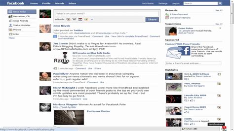 Facebook Login And Home Screen Youtube