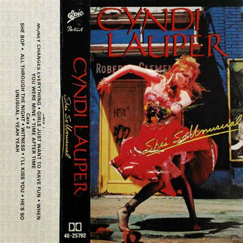 Cyndi Lauper She S So Unusual Cassette Discogs