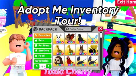 Richest Inventory In Adopt Me Inventory Tour Youtube