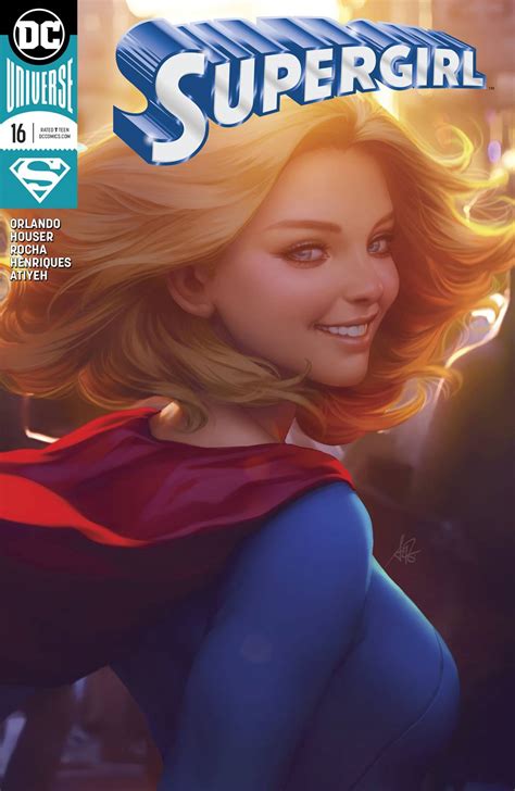 Supergirl 16 Artgerm Cover