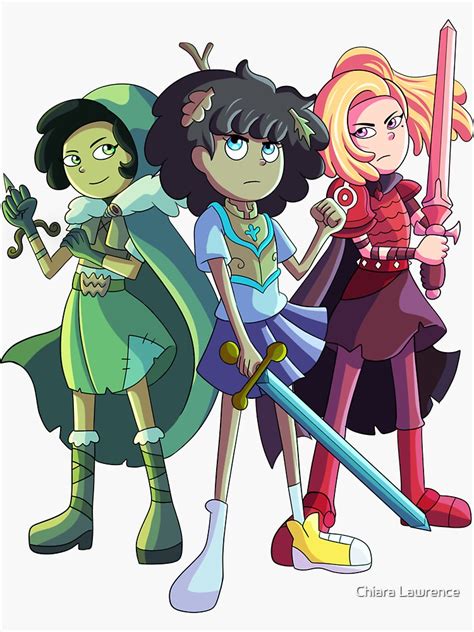 Amphibia Calamity Trio Sticker For Sale By S3riousnonsense Redbubble