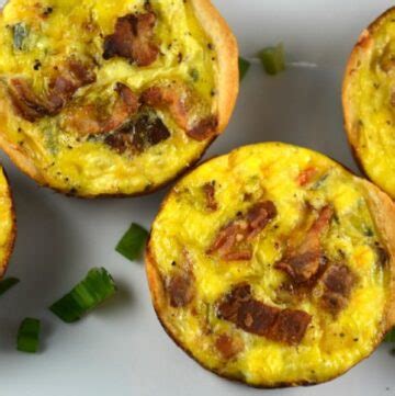 Easy Bacon And Egg Breakfast Cups Kitchen Divas