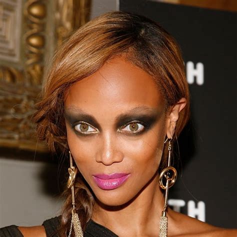 Tyra Bankss Smoky Eye Makeup Popsugar Beauty