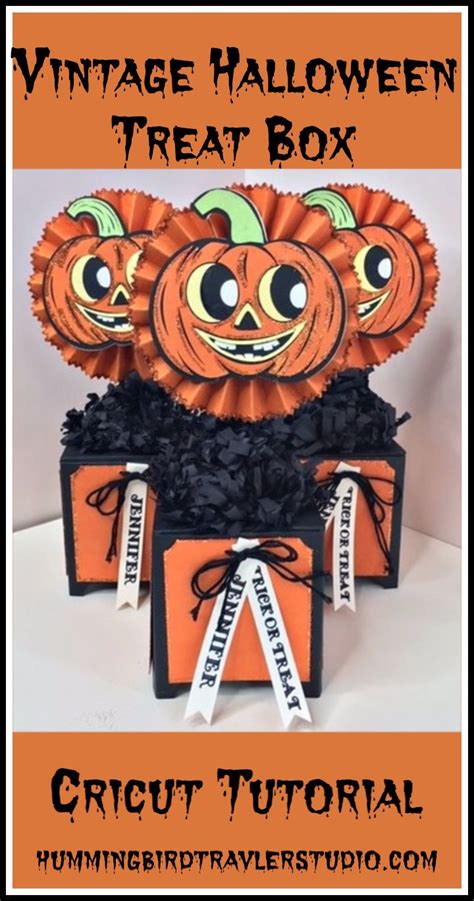 Just In Time For Halloween A Vintage Halloween Treat Box
