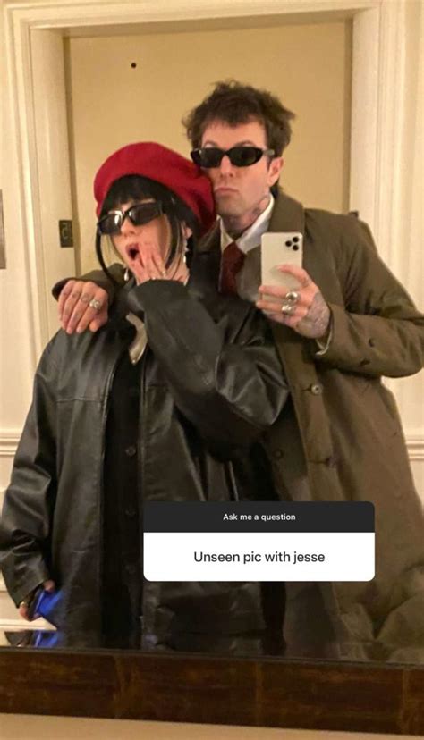 Billie Eilish Shares Easter Celebration Photo With Boyfriend Jesse Rutherford S Hand On Her Thigh