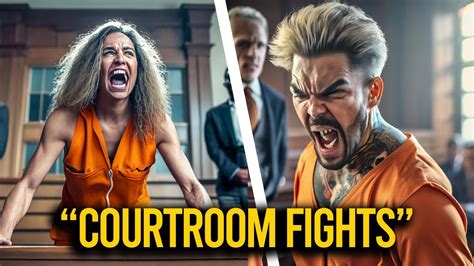 Courtroom Freakout Drama Fights Youtube