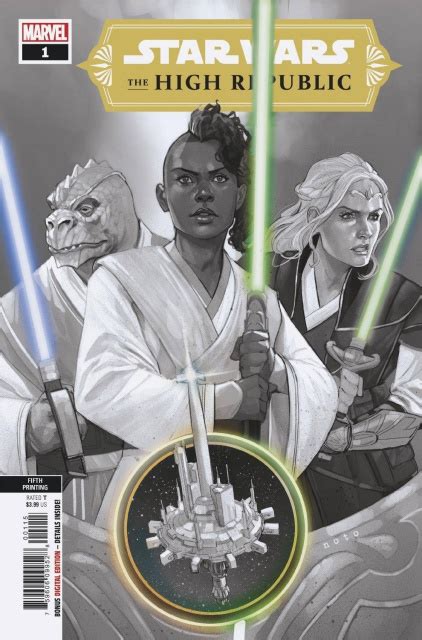 Star Wars The High Republic 1 5th Printing Fresh Comics