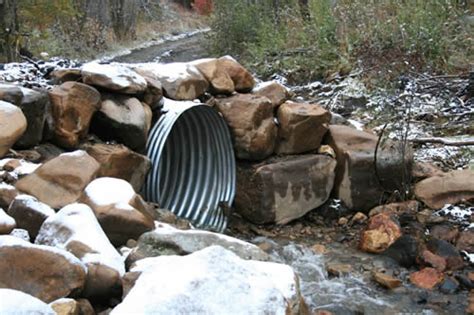 Corrugated Metal Pipe Does Better But Saves Money And Time